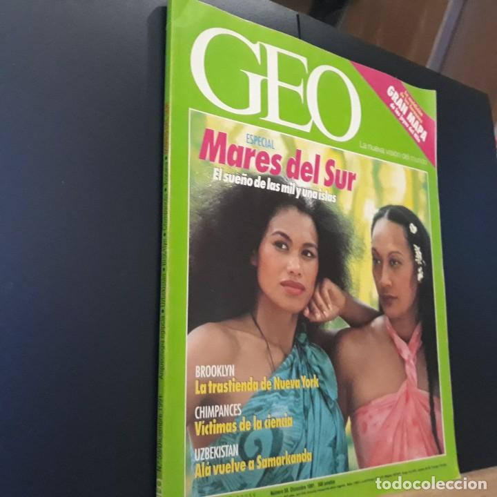 Coleccionismo de revistas y peri&oacute;dicos: GEO N&ordm; 59 ESPECIAL MARES DEL SUR, EL SUE&Ntilde;O DE LAS MIL Y UNA ISLAS. BOOKLYN, LA TRASTIENDA DE NUEVA Y