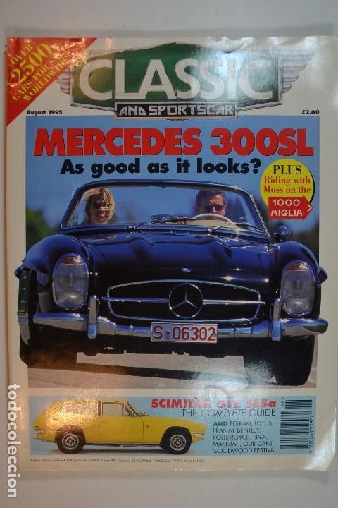 Coleccionismo de revistas y peri&oacute;dicos: 1995 CLASSIC & SPORTS CAR MERCEDES 300 SL SCIMITAR GTE FERRARI LOTUS