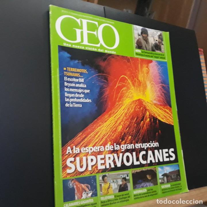 Collectionnisme de Revues et Journaux: GEO N&ordm; 274 TERREMOTOS, VOLCANES, S&Uacute;PERVOLCANES. CALAMARES GIGANTES. EL VIAGRA NATURAL DEL HIMALAYA.