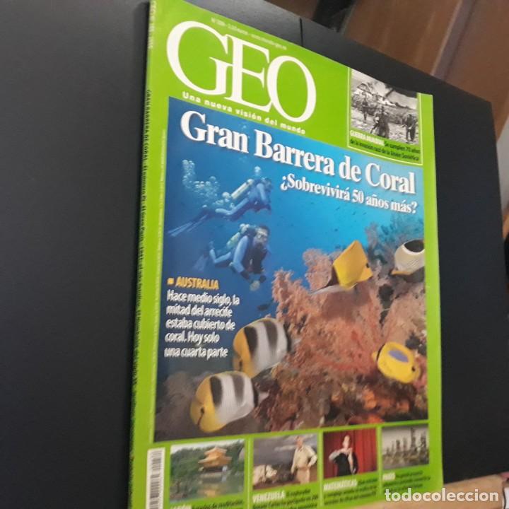 Coleccionismo de revistas y peri&oacute;dicos: GEO N&ordm; 289 GRAN BARRERA DE CORAL. JAP&Oacute;N, ESPACIOS DE MEDITACI&Oacute;N. EL EXPLORADOR BREWER-CARIAS. N&Uacute;MERO