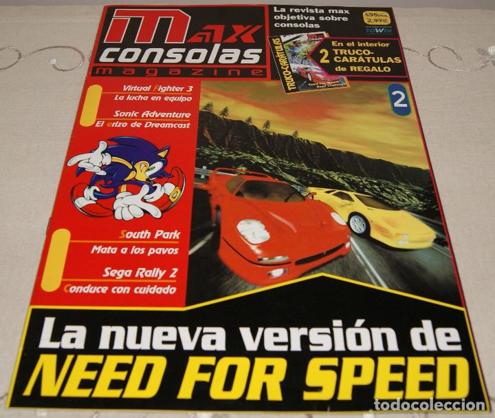Coleccionismo de revistas y peri&oacute;dicos: REVISTA MAX CONSOLAS MAGAZINE