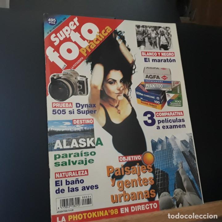 Sammeln von Zeitschriften und Zeitungen: S&Uacute;PER FOTO PR&Aacute;CTICA N&ordm; 34 NOVIEMBRE 1998