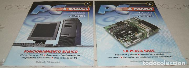 Collezionismo di Riviste e Giornali: REVISTA COLECCIONABLE PC A FONDO 1 Y 2 DE MULTIMEDIA EDICIONES, S.A.
