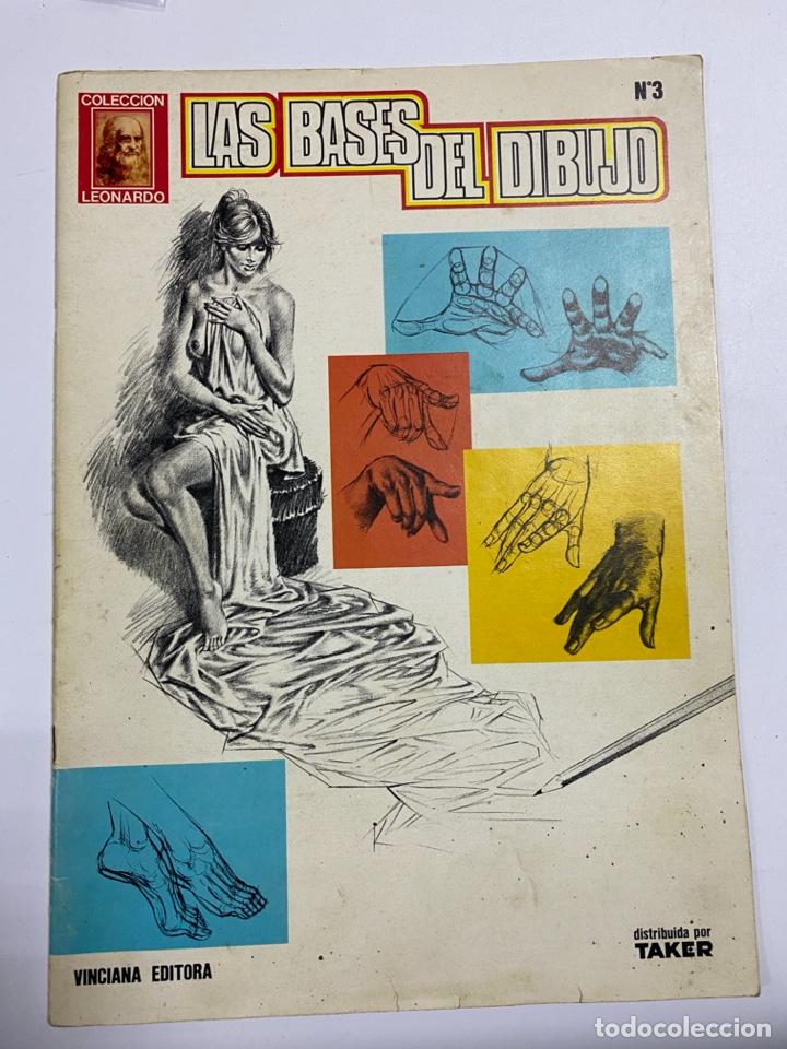 Coleccionismo de Revistas y Peri&oacute;dicos: LAS BASES DEL DIBUJO. N&ordm; 3. COLLECI&Oacute;N LEONARDO. VINCIANA EDITORA. TAKER.