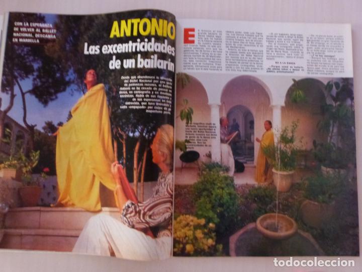 Collection Magazines and Newspapers: RECORTE CLIPPING DE ANTONIO EL BAILARIN REVISTA LA REVISTA N&ordm; 95 PAG. 28 AL 31 L1