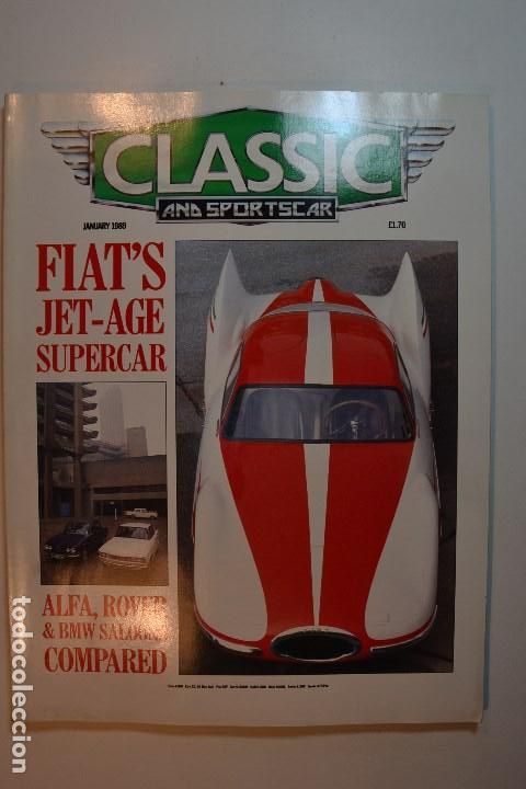 Coleccionismo de revistas y peri&oacute;dicos: 1989 CLASSIC & SPORTS SPECIAL ALFA ROMEO ROVER BMW