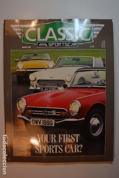 Coleccionismo de revistas y peri&oacute;dicos: 1988 CLASSIC & SPORTS CARS HONDA S2000