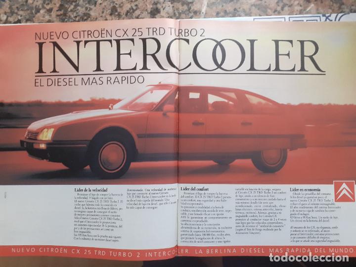 Coleccionismo de Revistas y Peri&oacute;dicos: anuncio citroen cx intercooler