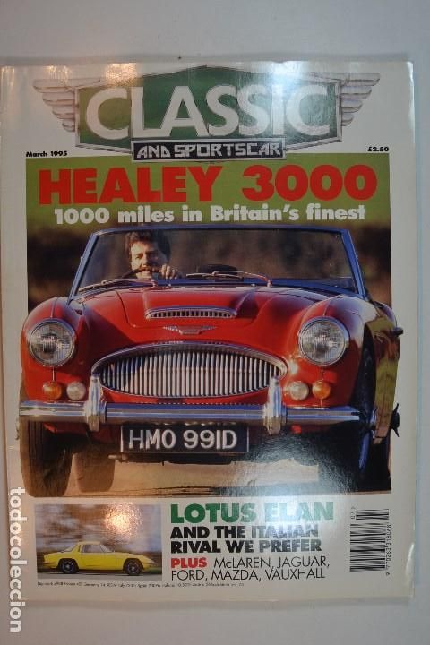 Coleccionismo de Revistas y Peri&oacute;dicos: 1995 CLASSIC & SPORTS CARS HEALEY 3000 LOTUS ELAN McLAREN JAGUAR MAZDA