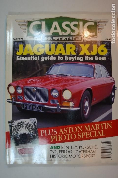 Coleccionismo de Revistas y Peri&oacute;dicos: 1995 CLASSIC & SPORTS CARS JAGUAR XJ6 BENTLEY PORSCHE FERRARI CATERHAM
