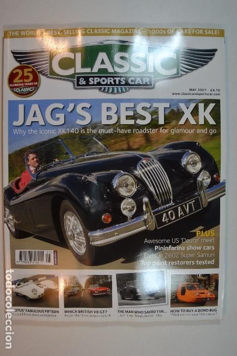 Coleccionismo de Revistas y Peri&oacute;dicos: 2007 CLASSIC & SPORTS CARS JAGUAR XK , BOND BUG