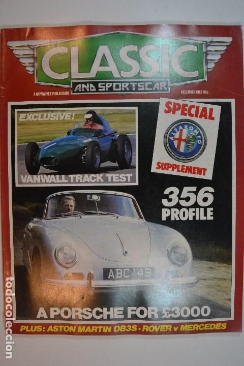 Coleccionismo de Revistas y Peri&oacute;dicos: 1983 CLASSIC & SPORTS CARS PORSCHE 356