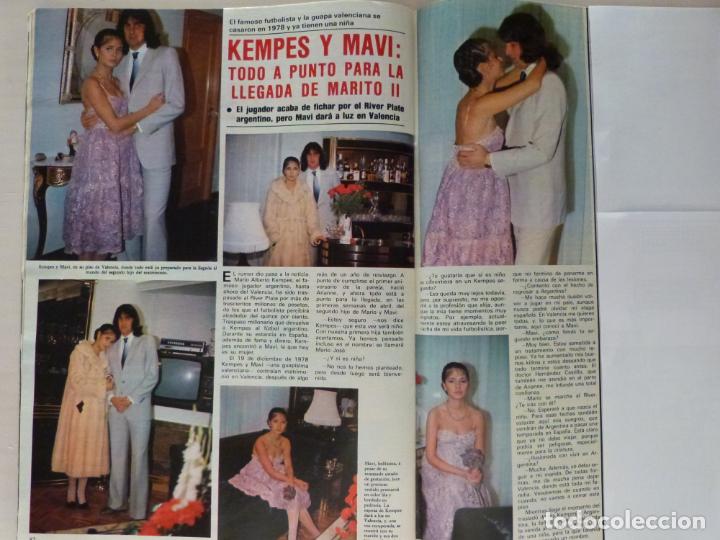 Coleccionismo de Revistas y Peri&oacute;dicos: RECORTE CLIPPING DE MARIO ALBERTO KEMPES JUGADOR ARGENTINO Y MAVI REVISTA SEMANA N&ordm; 2145 PAG. 92 L19