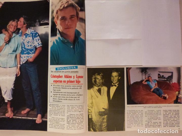 Coleccionismo de Revistas y Peri&oacute;dicos: RECORTE CLIPPING DE CRISTOPHER ATKINS DEL LAGO AZUL Y LYNNE REVISTA SEMANA N&ordm; 2392 PAG. 56 AL 61