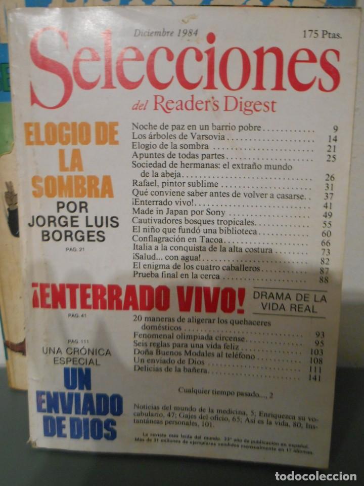 Coleccionismo de Revistas y Peri&oacute;dicos: SELECCIONES DEL READERS DIGEST DICIEMBRE 1984