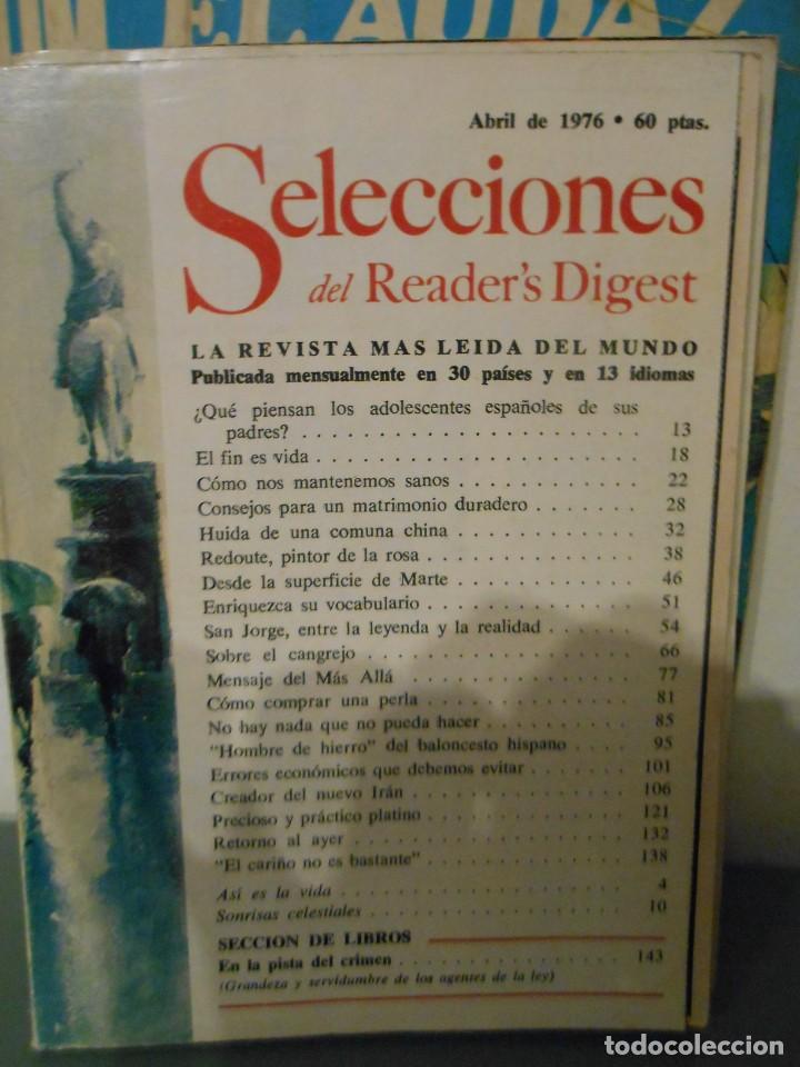 Coleccionismo de Revistas y Peri&oacute;dicos: SELECCIONES DEL READERS DIGEST ABRIL 1976