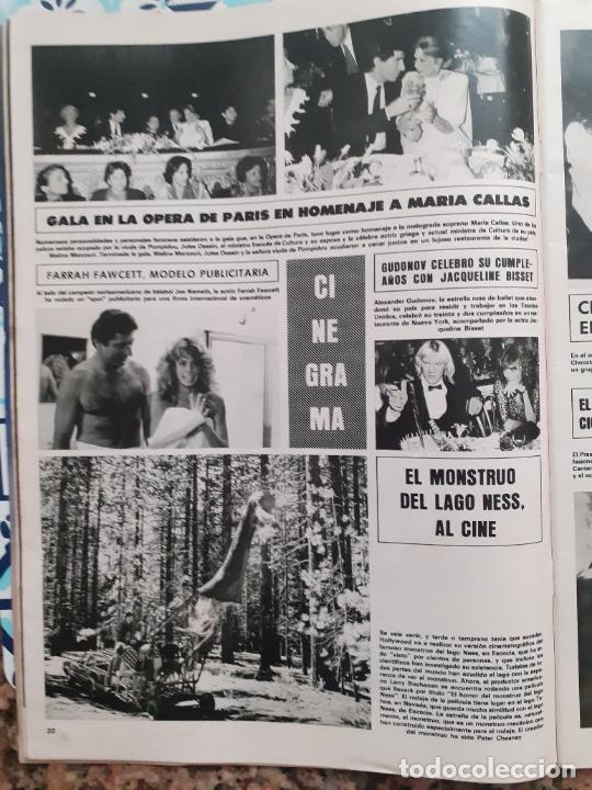 Colecionismo de Revistas e Jornais: Farrah fawcett MARIA CALLAS GUDONOV JACQUELINE BISSET