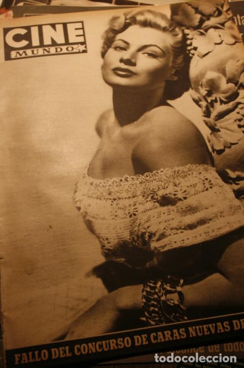 Coleccionismo de revistas y peri&oacute;dicos: ANITA EKBERG JORGE MISTRAL MARILYN MONROE VERONICA HURST CINE MUNDO N&ordm; 82 1953