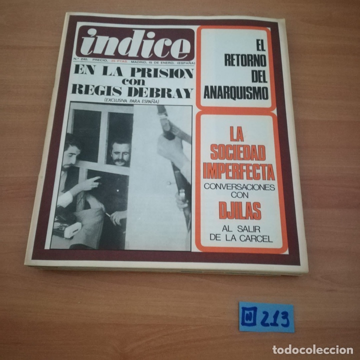 Collezionismo di Riviste e Giornali: Revista &iacute;ndice