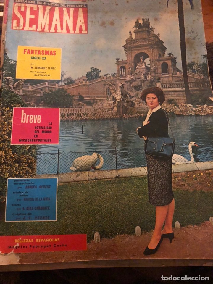 Coleccionismo de Revistas y Peri&oacute;dicos: REVISTA SEMANA, n&uacute;m 1189.M&aacute;s otra de regalo. Diciembre 1962.