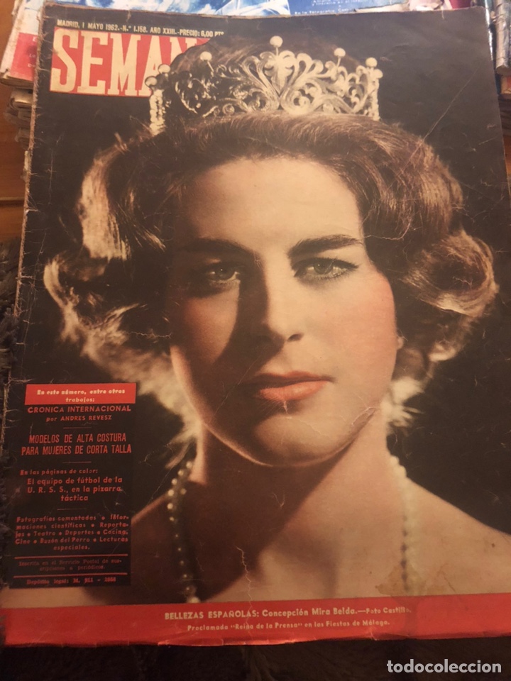 Coleccionismo de Revistas y Peri&oacute;dicos: REVISTA SEMANA, n&uacute;m 1158. M&aacute;s otra de regalo. Mayo 1962.