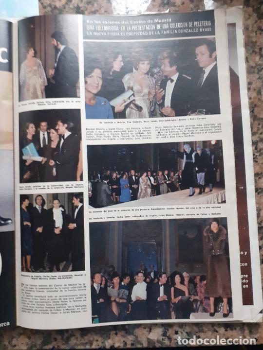 Coleccionismo de Revistas y Peri&oacute;dicos: DESFILE DE PELETERIA GINA LOLLOBRIGIDA ROCIO JURADO
