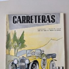 Coleccionismo de Revistas y Periódicos: RARISIMA REVISTA CARRETERAS - FEBRERO MARZO 1959 - IMPECABLE