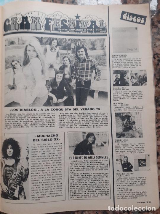 Coleccionismo de Revistas y Peri&oacute;dicos: WILLY SOMMERS T REX MANOLO GALVAN MIGUEL RIOS LOS DIABLOS