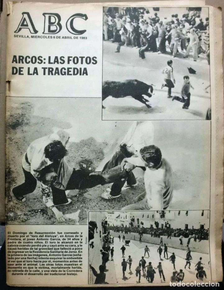Coleccionismo de Revistas y Peri&oacute;dicos: ABC - DIARIO ILUSTRADO DE INFORMACION GENERAL 1983 - A-PERIODI-0166