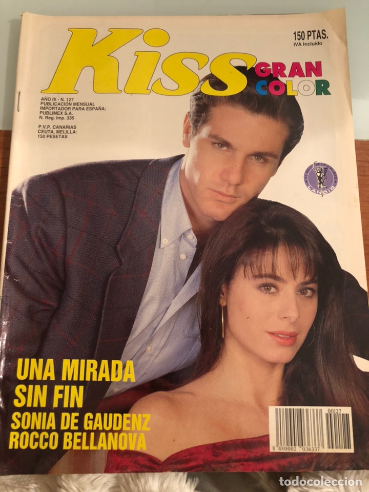 Coleccionismo de Revistas y Peri&oacute;dicos: Fotonovela KISS, Gran Color de Lancio, n&uacute;m 127