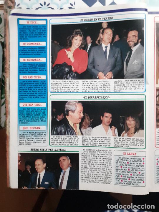 Coleccionismo de Revistas y Peri&oacute;dicos: SARA MORA ENRIQUE CORNEJO ANTONIO GALA VALENTIN PAREDES PILAR VELAZQUEZ BUERO VALLEJO