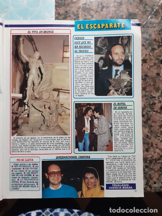 Coleccionismo de Revistas y Peri&oacute;dicos: CRISTINA HIGUERAS LUIS EDUARDO AUTE JOAQUIN SABINA FERMIN CABAL EL YIYO LUIS SANGUINO