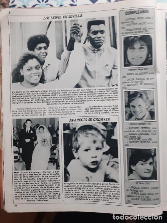 Coleccionismo de Revistas y Peri&oacute;dicos: PASTORA VEGA HELMUT BERGER EL SORO CARMEN FERNANDEZ