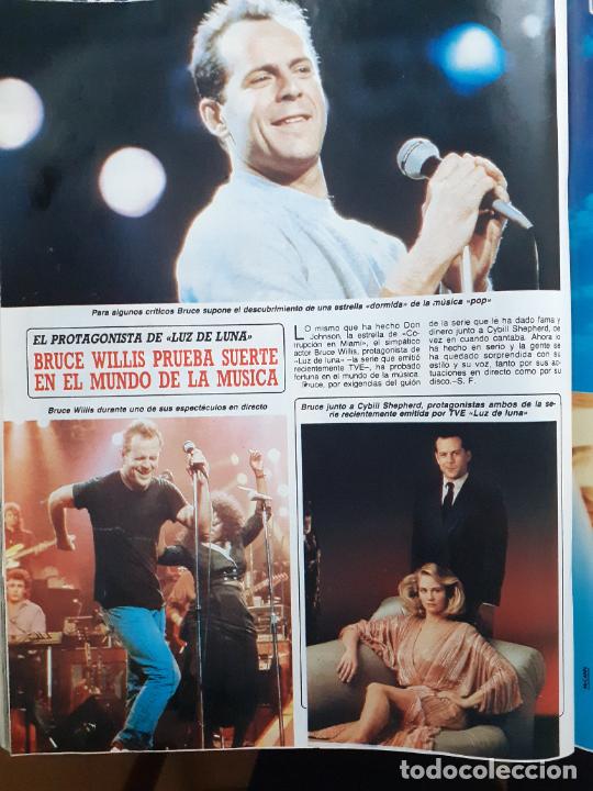 Coleccionismo de Revistas y Peri&oacute;dicos: BRUCE WILLIS LUZ DE LUNA CANTANTE