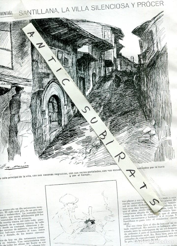 Collezionismo di Riviste e Giornali: REVISTA A&Ntilde;O 1925 SANTILLANA DEL MAR RODRIGUEZ MARIN RAMON ZAYDIN CUBA CASTILLO DEL SOBROSO MONDARIZ