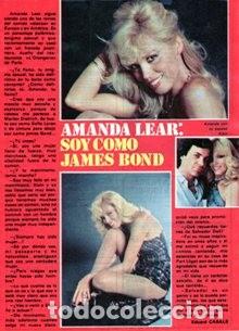 Coleccionismo de revistas y peri&oacute;dicos: amanda lear como james bond - Foto 1