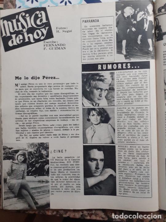 Coleccionismo de Revistas y Peri&oacute;dicos: MIGUEL RIOS DALIDA CRISTOPHE ALMA MARIA MONICA VITTI LA BOITE LAS VEGAS TANIA VELIA