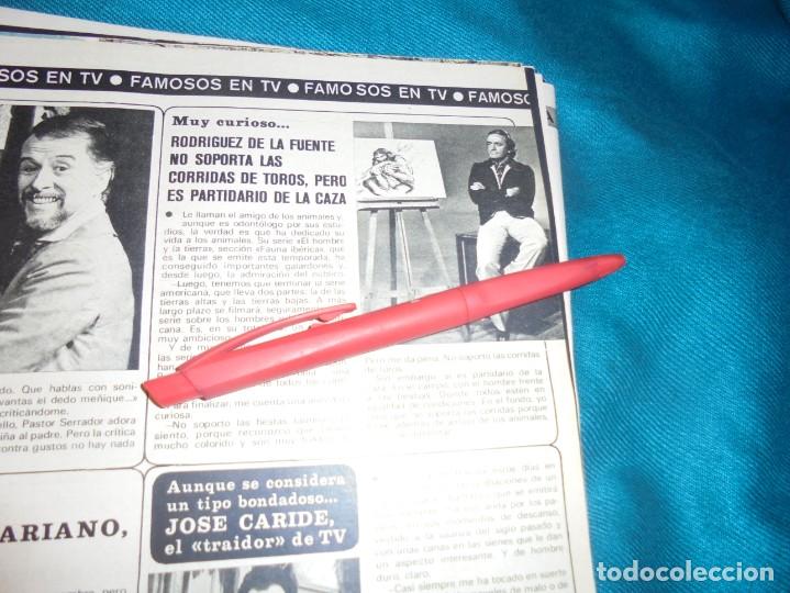 Collezionismo di Riviste e Giornali: RECORTE : FELIZ RODRIGUEZ DE LA FUENTE. SEMANA, MARZO 1976 (#)