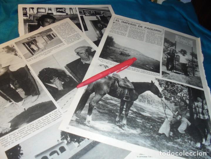 Collezionismo di Riviste e Giornali: RECORTE : EL IMPERIO DE PAQUIRRI : 3 FINCAS. SEMANA, OCTBRE 1984 (#)