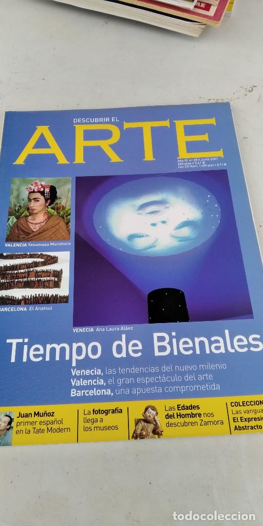 Coleccionismo de revistas y peri&oacute;dicos: DESCUBRE EL ARTE /28 DE 2001 / / GRAVOL 34 REVISTA ARTE CULTURA