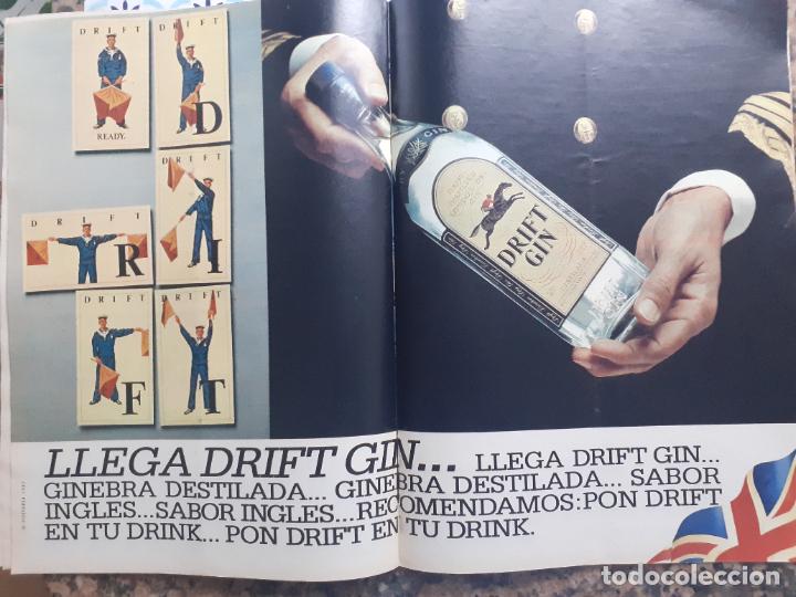 Coleccionismo de revistas y peri&oacute;dicos: anuncio drift gin ginebra