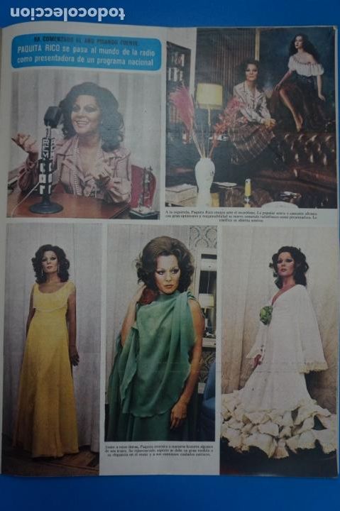 Coleccionismo de Revistas y Peri&oacute;dicos: RECORTE CLIPPING DE PAQUITA RICO REVISTA SEMANA N&ordm; 1822 PAG. 39 Y 40 L20