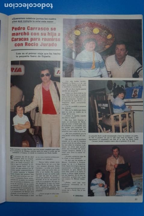 Coleccionismo de Revistas y Peri&oacute;dicos: RECORTE CLIPPING DE PEDRO CARRASCO REVISTA SEMANA N&ordm; 2149 PAG. 53 L20