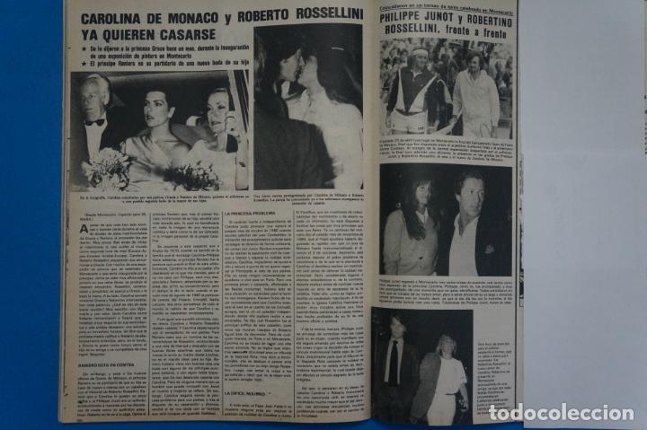 Coleccionismo de Revistas y Peri&oacute;dicos: RECORTE CLIPPING DE CAROLINA DE MONACO Y ROBERTO ROSSELLINI REVISTA SEMANA N&ordm; 2151 PAG. 90 Y 91 L20