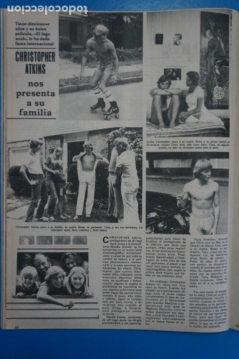 Coleccionismo de Revistas y Peri&oacute;dicos: RECORTE CLIPPING DE CHRISTOPHER ATKINS REVISTA SEMANA N&ordm; 2151 PAG. 88 L20