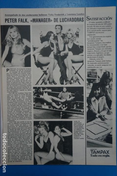 Coleccionismo de Revistas y Peri&oacute;dicos: RECORTE CLIPPING DE PETER FALK REVISTA SEMANA N&ordm; 2151 PAG. 11 L20