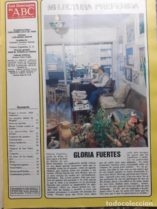 Coleccionismo de revistas y peri&oacute;dicos: gloria fuertes RECORTE VINTAGE