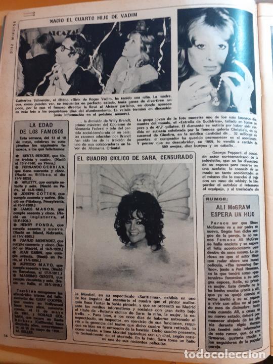 Coleccionismo de revistas y peri&oacute;dicos: sara montiel