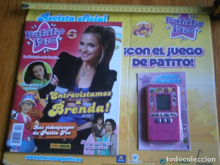 Coleccionismo de Revistas y Peri&oacute;dicos: REVISTA OFICIAL DE PATITO FEO, CON SU JUEGO, PANINI REVISTAS