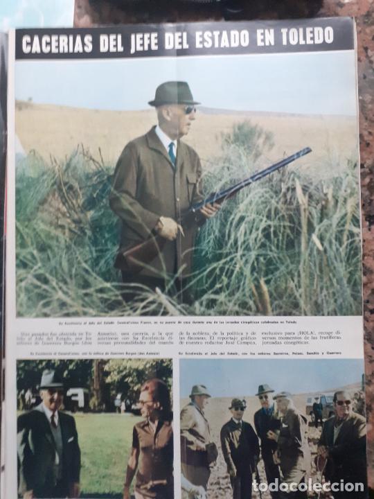 Sammeln von Zeitschriften und Zeitungen: cacerias de francisco franco en toledo